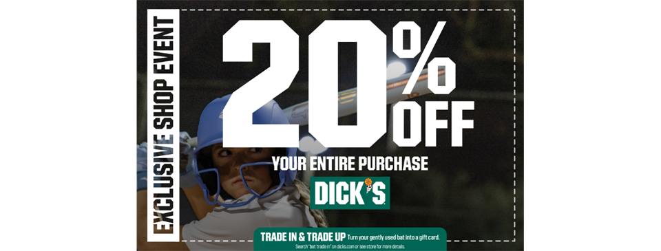 DSG 20% Off Coupon Days: March 27-March 30